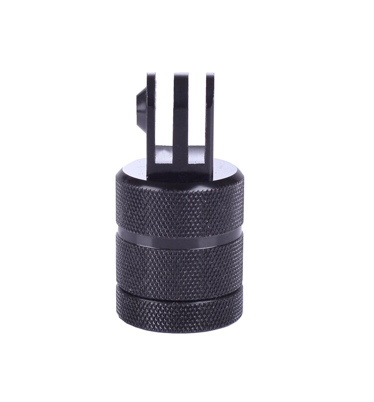 Adaptador de Metal para Gopro, trípode de aluminio de 1/4 pulgadas, montaje de aleación cnc, rotación de 360 grados, para Go Pro Hero 10, 9, 8, SJCAM Xiaomi Yi 4k