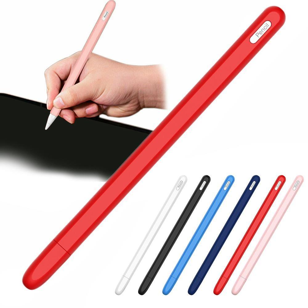 1 Zachte Siliconen Gevallen Voor Potlood 2nd Generatie Case Voor Ipad Potlood 2 Cap Tip Cover Houder Voor Ipad Touch pen Stylus Pouch