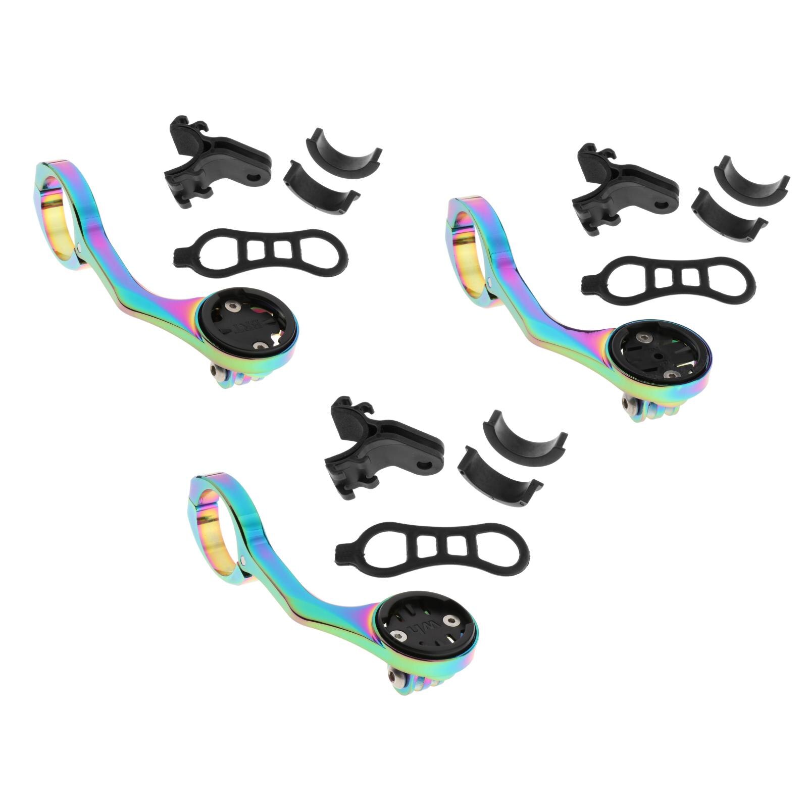 Bike Computer Mount Extended Mount Lightweight Durable Phone Integrated Handlebar Stem for Garmin for Wahoo Series