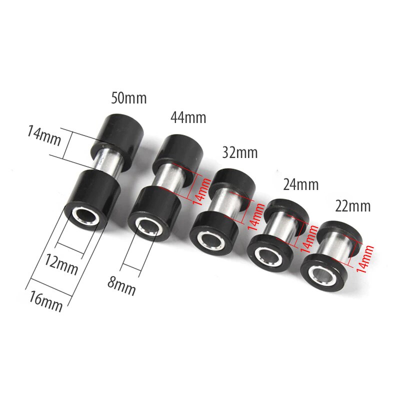 DNM – douille pour amortisseur arrière de vélo, 22/24/26/32/42/44/50/54mm, vtt, accessoires de Suspension
