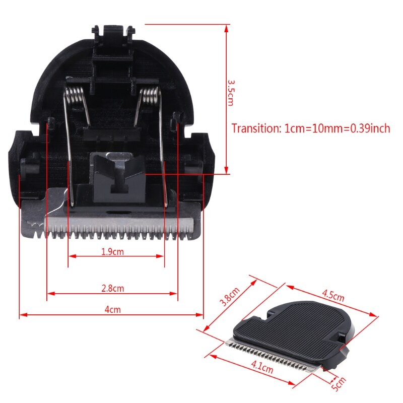 Replacement Clipper Blade Cutter Hair Grooming Trimmer Head Shaver Comb Brush