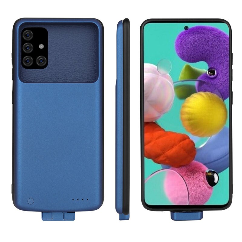 5000 Mah For Samsung Galaxy A71 A51 Battery Case And Power Bank Smart For Samsung Galaxy A71 A51 Battery Charger Case