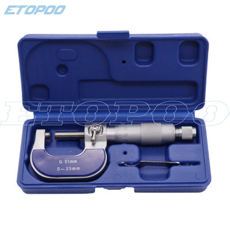 0.01mm Industrial 0-25mm Outside Micrometer Vernier caliper Measuring T