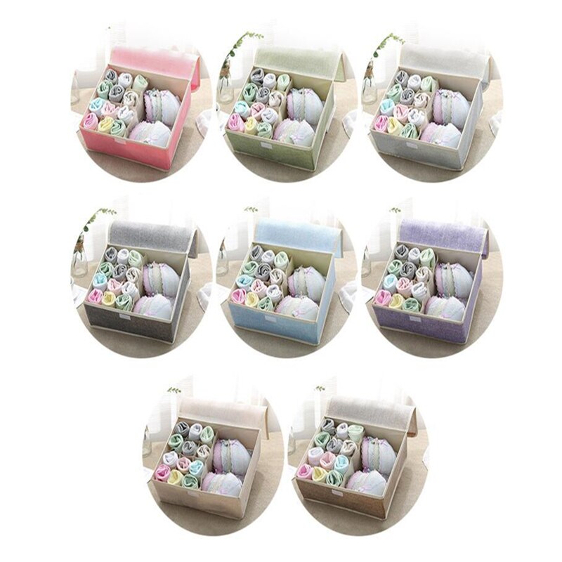 Opbergdoos ondergoed verdeler lade deksel kast organizer interieur organizer voor stropdassen sokken shorts bh opbergdozen
