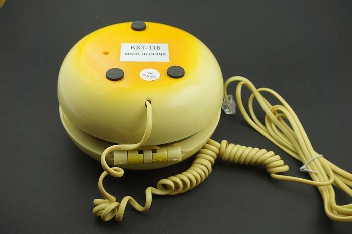 Novità analogico Juno Hamburger Cheeseburger Burger telefono con filo da tavolo