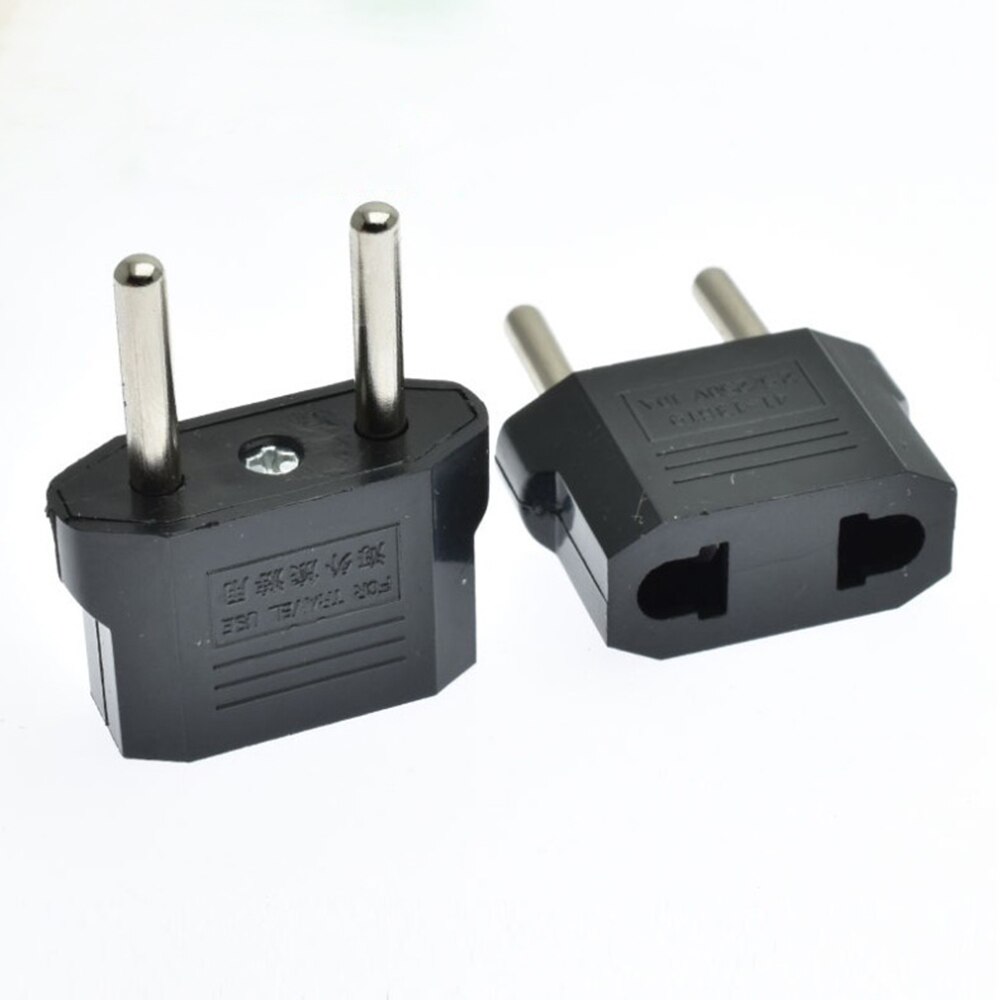 10Pcs 2 Ronde 10A Ons Eu Plug Converter Travel Electrical Power Adapter Socket