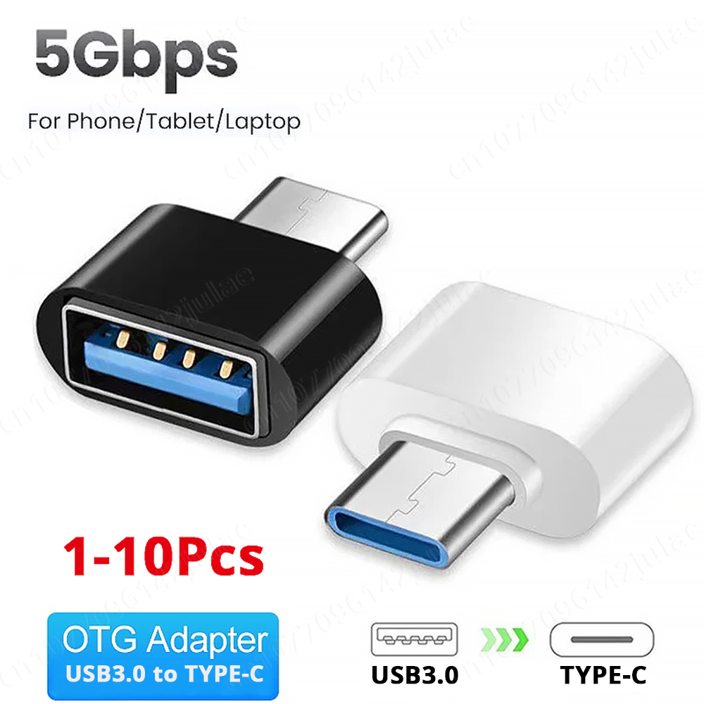 1-10 sztuk nowego uniwersalnego złącza adaptera USB 3.0 OTG typu C do Xiaomi 13 Huawei P60 Samsung S23 Mysz Klawiatura Dysk USB Flash