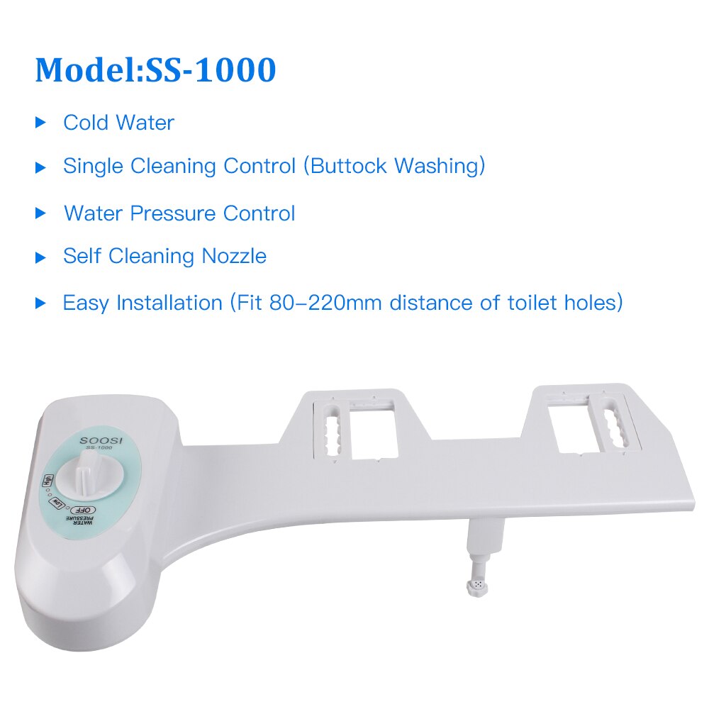 Niet-Elektrische-Bidet Bidet Attachment Wc-Bidet Badkamer Mechanische-Bidet Verse Water Nozzle Enkele Nozzle Wc flush