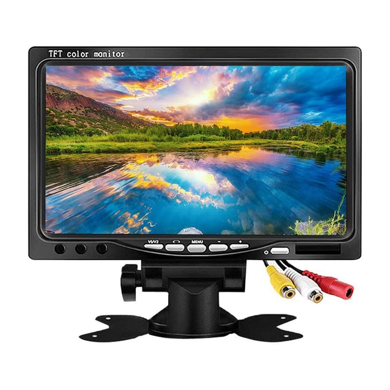 7 inch 800x480 TFT LCD monitor Suitable for portable cameras, car DVD remote controls and AV input surveillance cameras