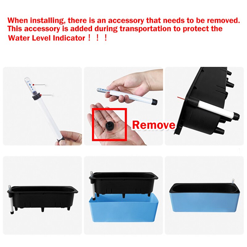 Self Watering Plant Flower Pot with Water Level Indicator Floor Desk Planter Balcony Office Planting Pot Gardening Supplies