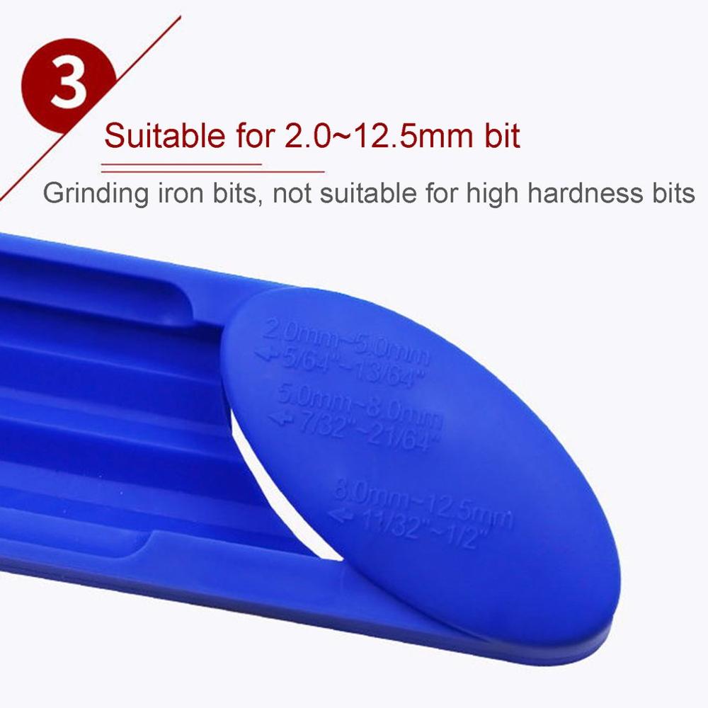 Portable Drill Grinder Bit Kit Sharpener Grinding Wheel Electric Knife Twist Drill Mini Angle Grinding Machine Power Tool