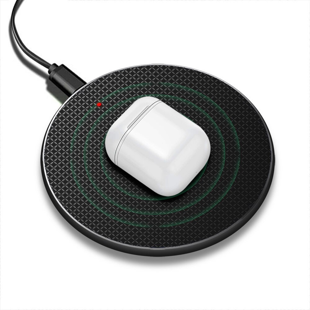 FDGAO Qi Wireless Charger For iPhone 11 Pro XS XR X 8 Plus Airpos Pro 10W Fast Charging Pad for Samsung Note 9 10 20 S9 S10 S20