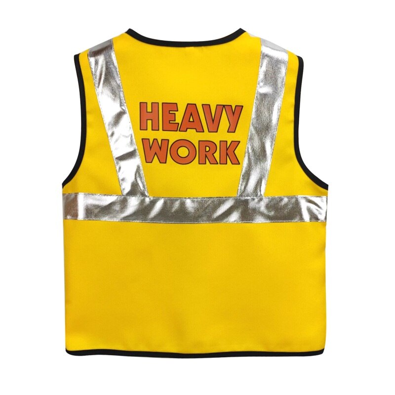 Construcción disfraz de trabajador Kit para niños conjunto de juguete carrera trajes de trabajador cosplay