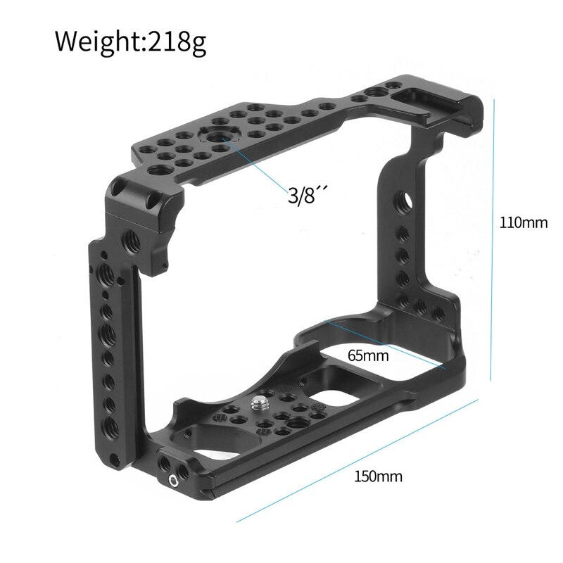 Klatka operatorska stabilizator, kamera wideo ze stopu aluminium klatka dla Nikon Z6/Z7