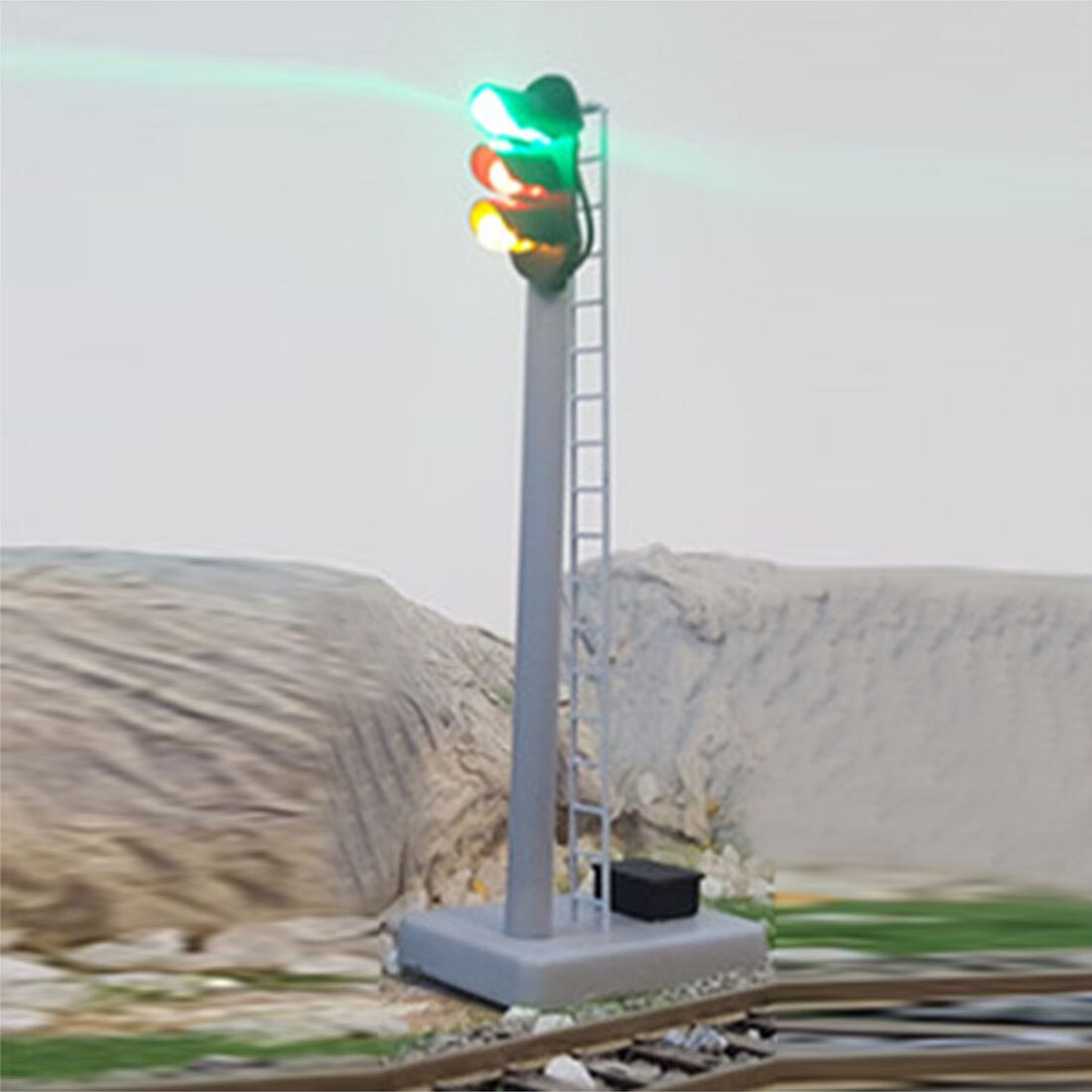 1:87 HO Scale 3-Light Traffic Light Sand Table Hig... – Grandado