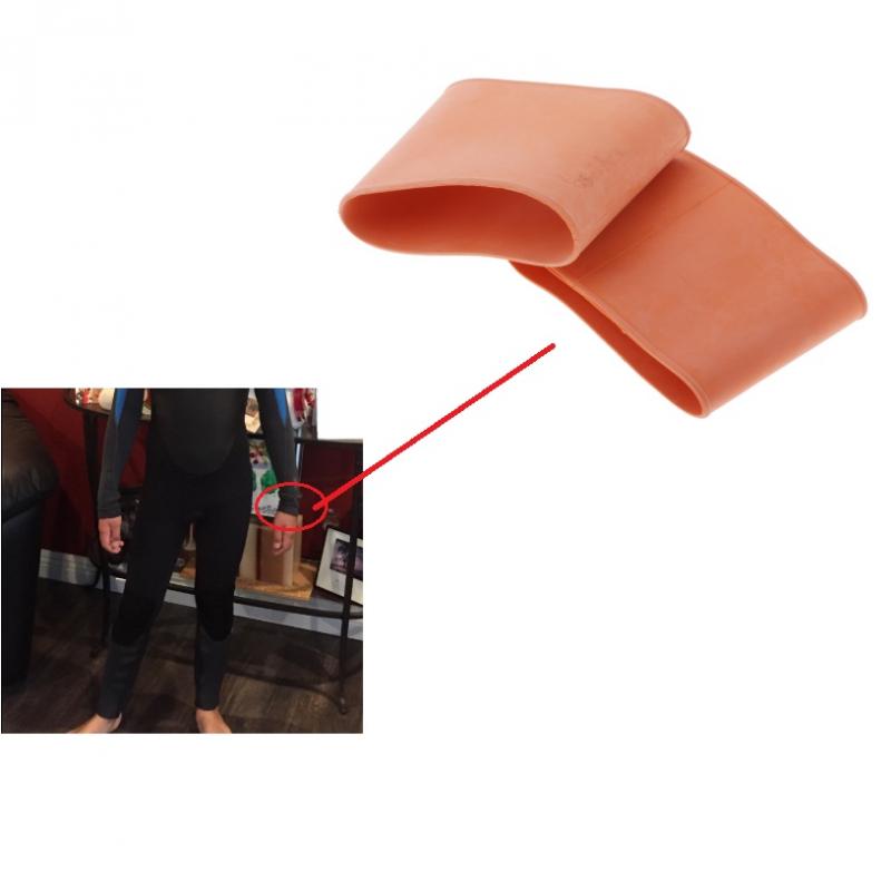 2 Stuks Rubber Duiken Pak Pols Seal Droogpak Wetsuit Manchet Tie