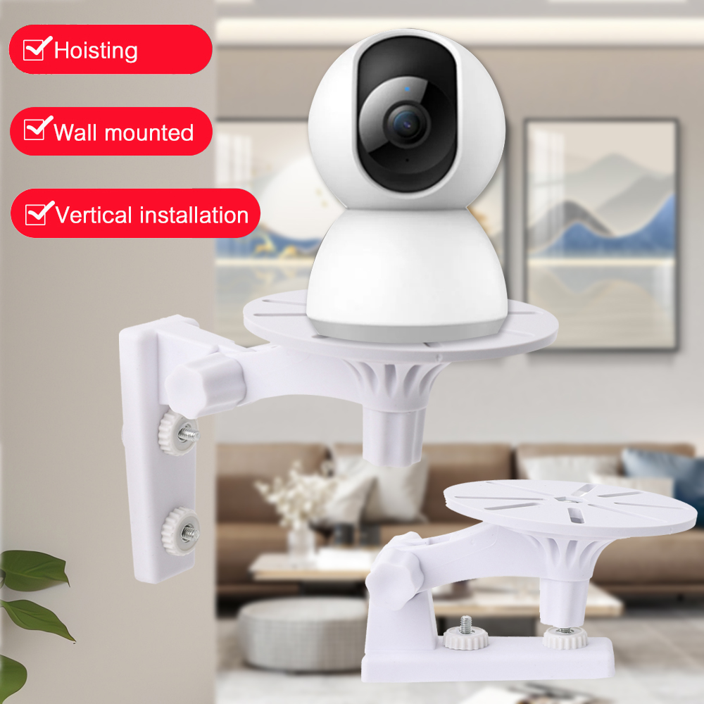 No Punching Monitor Bracket For Camera Wireless Network Monitor Indoor Hanger Rotatable Wall Mounting Web Camera Support Base