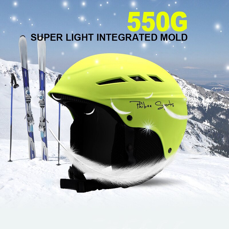 Ouder-kind Ski Helm Schaatsen Snowboard Helm Mannen Vrouwen Kinderen Winter Outdoor Sport Veiligheid Apparatuur Oor Protector Warm Houden