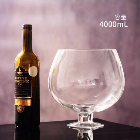 Jm 2000ml - 4000ml- party sjove glas / vinglas / cocktailglas glaskop krystal vinglas whiskyglas ølglas
