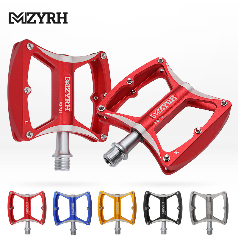 MZYRH 724 503S 505S Bicycle Pedal Ultralight Non-Slip MTB Pedals Aluminum Alloy Flat Applicable Waterproof Bicycle Parts