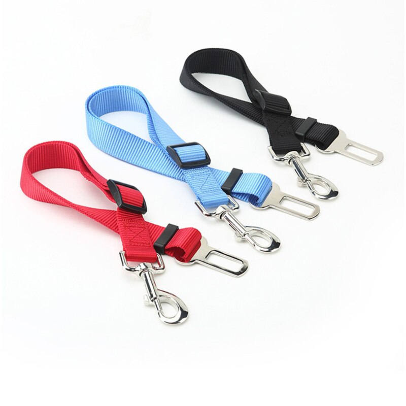 Voertuig Auto Huisdieren Puppy Seat Lead Leash Hond Harnas Voertuig Gordel Dierbenodigdheden Reizen Clip Verstelbare Pet Dog Veiligheid Seat riem