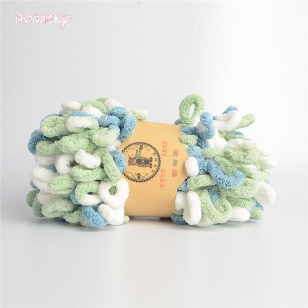 Diy Vinger Lus Garen Hand Gebreide Thuis Kussen Deken Cirkel Lijn Dikke Wol Hand Breien Gemengd Garen Ring Gesponnen Polyester speelgoed: 106