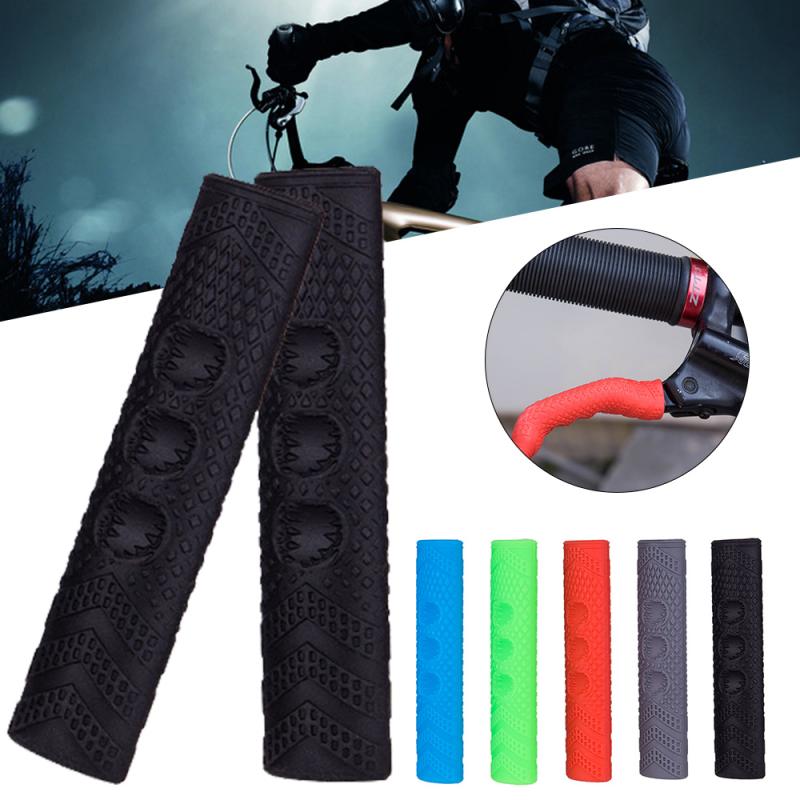 1 Paar Fiets Siliconen Brake Handvat Lever Cover Protecto Mtb Racefiets Bescherming Mouw Voor Fietsonderdelen