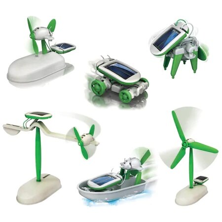 Solar Robot Inventor Kit-6 In 1