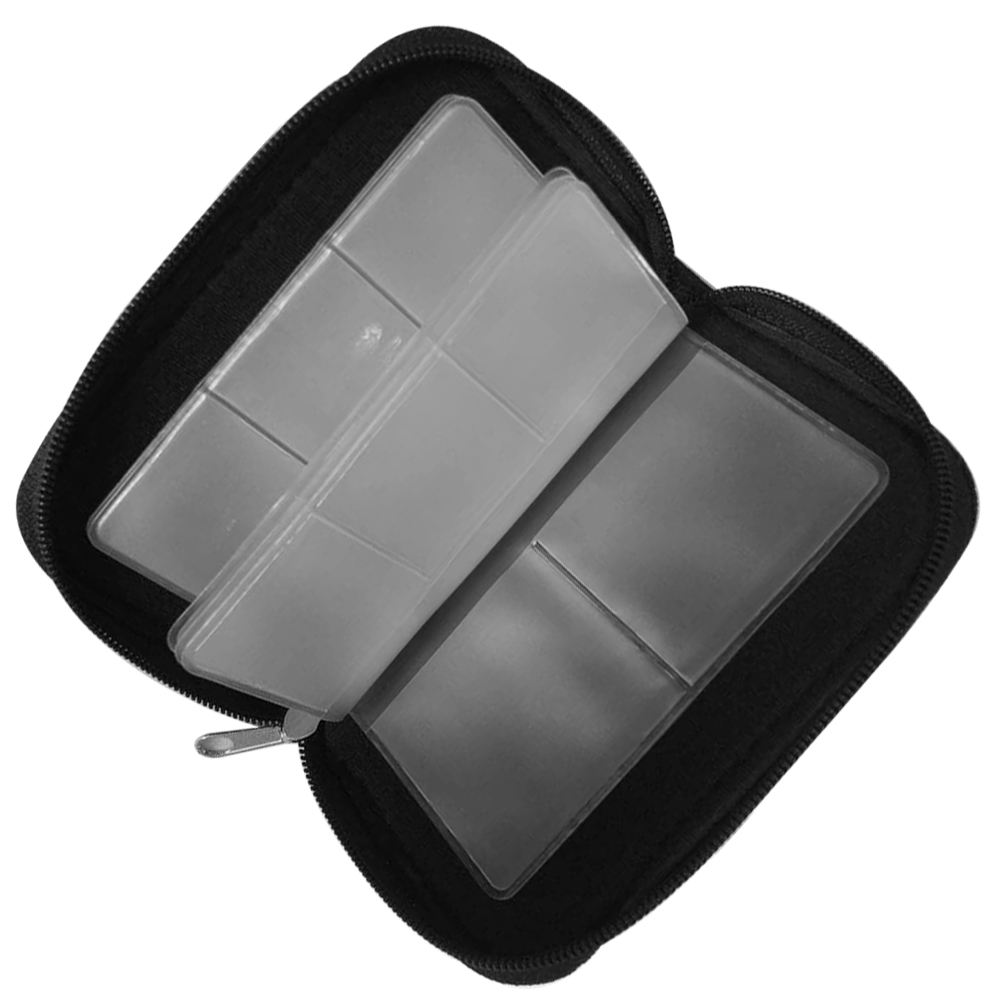 Sac de rangement de carte mémoire chaude 22 fentes porte-étui de transport portefeuille pour CF/SD/Micro SD/SDHC/MS/DS accessoires de jeu boîte de carte mémoire