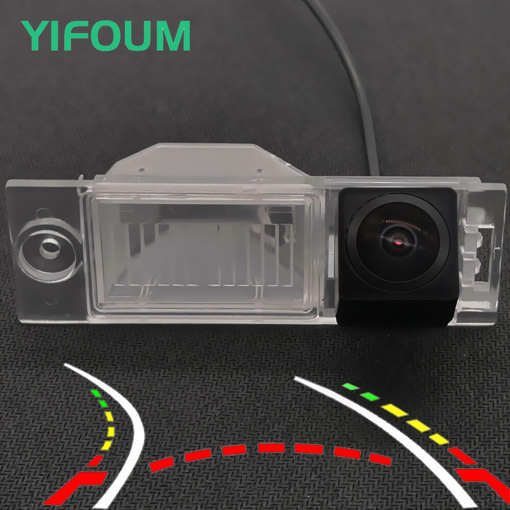 Fisheye HD Dynamic Trajectory Wireless Car Rear View Backup Camera For Hyundai IX35 Tucson SUV 3rd Generation