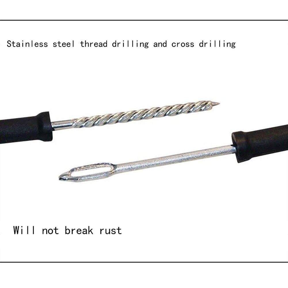 6-piece Car Tires Repair Tools Maintenance Tools Kit Car Motorcycle PVC Fast Tire Repair Tools