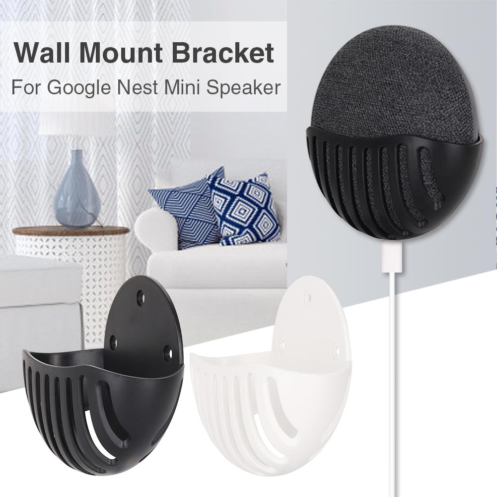 Holder for Google Nest Mini Speaker Wall Mount Bracket for Google Nest Mini Wall Hanger Organizer Rack Speaker Accessories