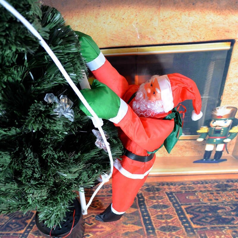 Weihnachten Anhänger Leiter Weihnachten Santa Puppe Baum Neue Jahr Dekoration gefallen Dekoration