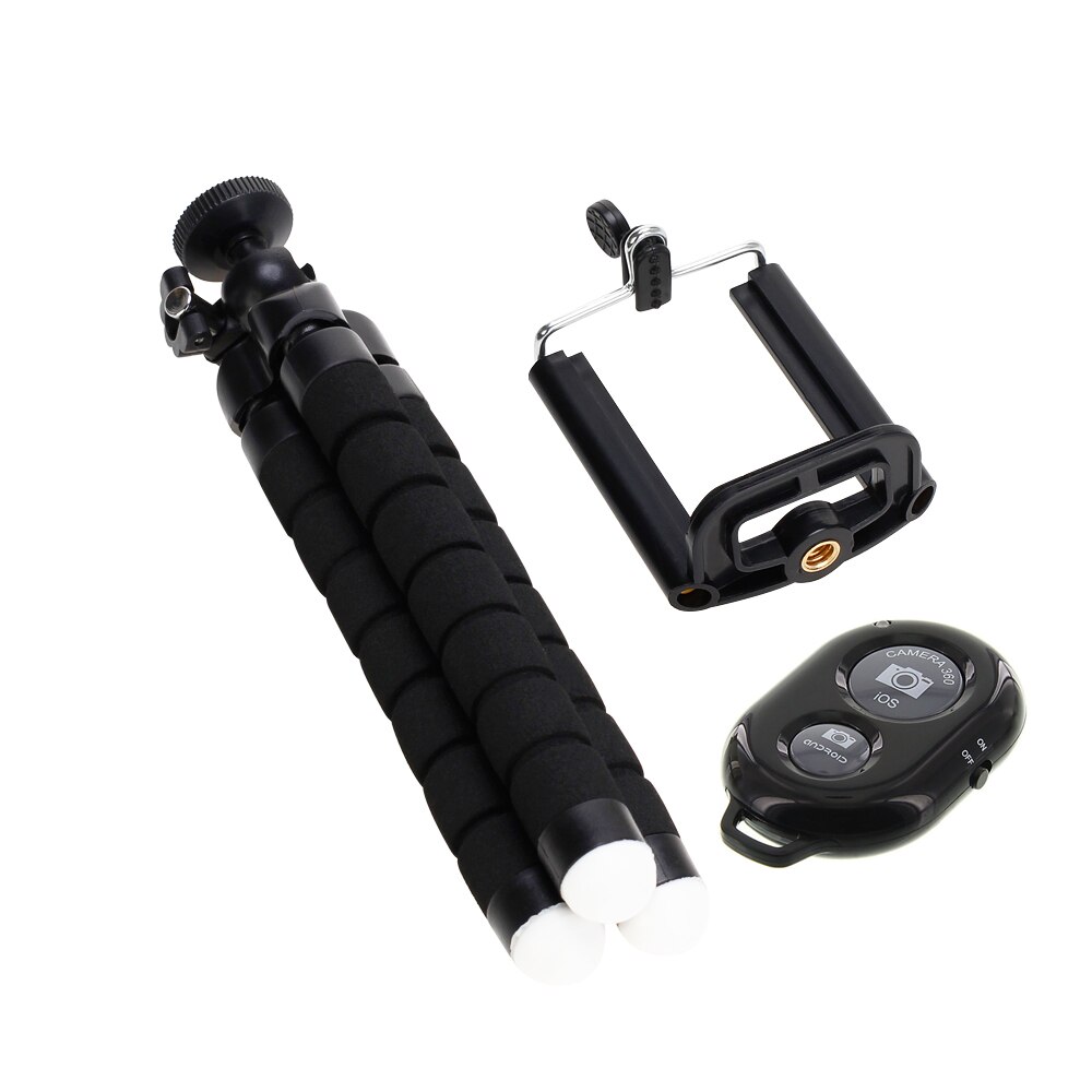 Selfie Sticks Statief Voor Telefoon Statief Sluiter Afstandsbediening Met Bluetooth Release Monopod Controle Telefoon Remote Mini Smart Voor