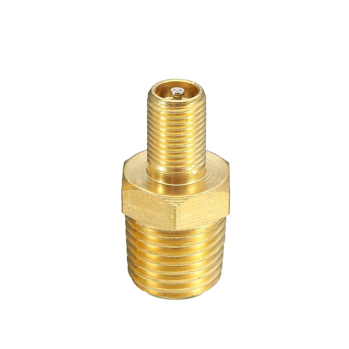 EEN Paar 1/4 "NPT MPT Messing Luchtcompressor Tank Vulklep Schrader Messing Kleppen & Onderdelen