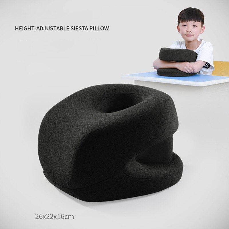 Memory Foam Nap Pillow For Travel Headrest Neck Support Cushions Office Rest Lunch Break Pillow Orthopedic Student Desk Sleeping: 1