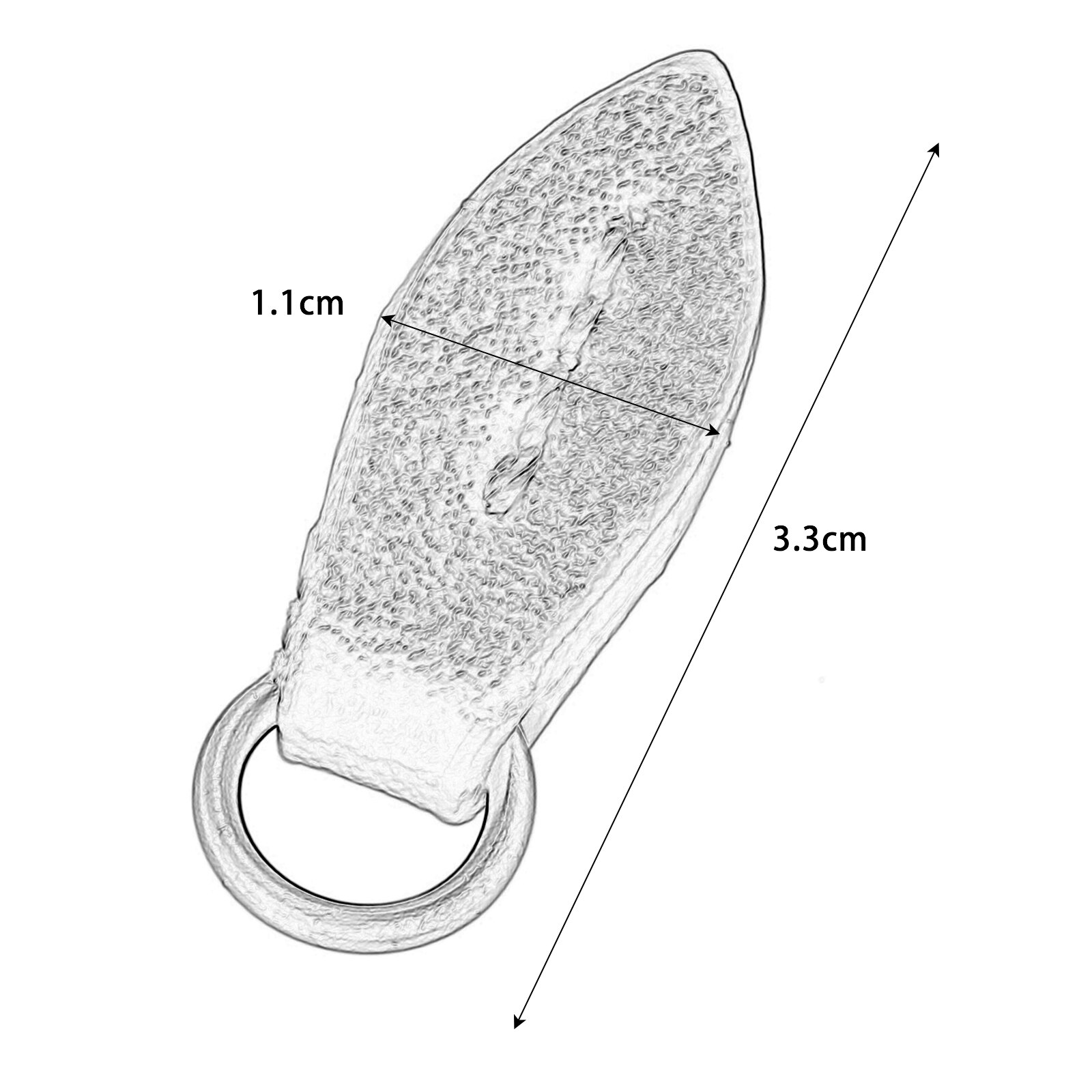 5Pcs 33*11mm Zipper Pullers Tree Leaf Shape Leather Zipper Pull Zipper Puller Replacement for Sewing Crafts Fasteners 11Color