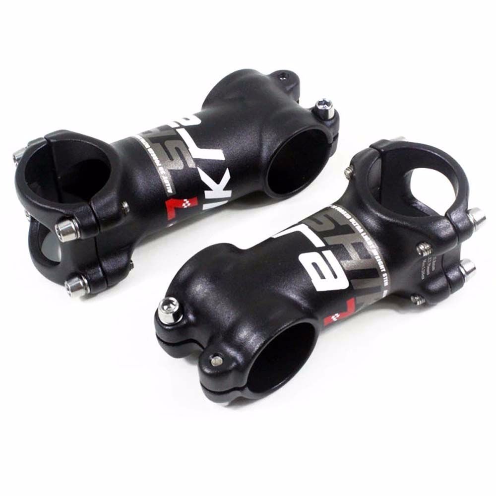 318mm Bike Stem 7 Degree MTB Road Mountain Bike Handlebar Stem 35/45/55/60/65/70/80/90/100/110mm Bicycle Power Parts