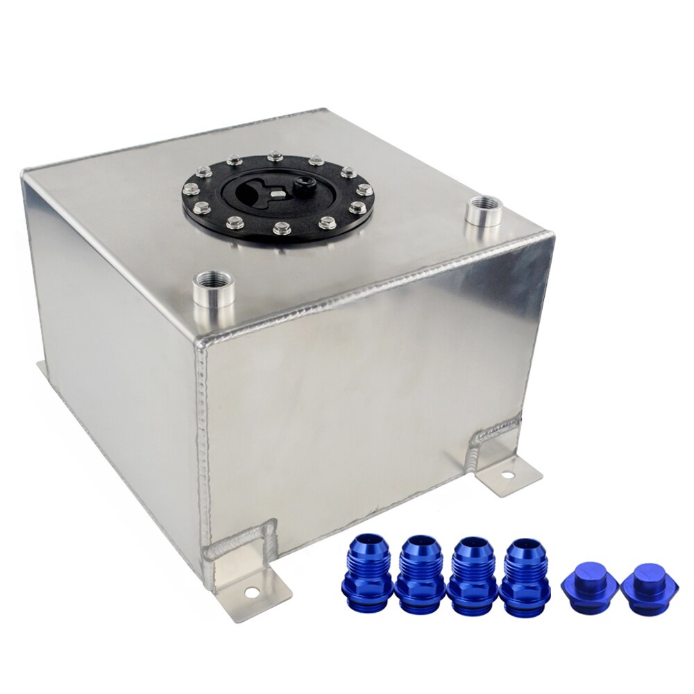 PQY - 20L Aluminum Fuel Surge Tank With / Without Sensor Fuel Cell 20L With Cap/ Foam Inside PQY-TK39/14: Without Sensor