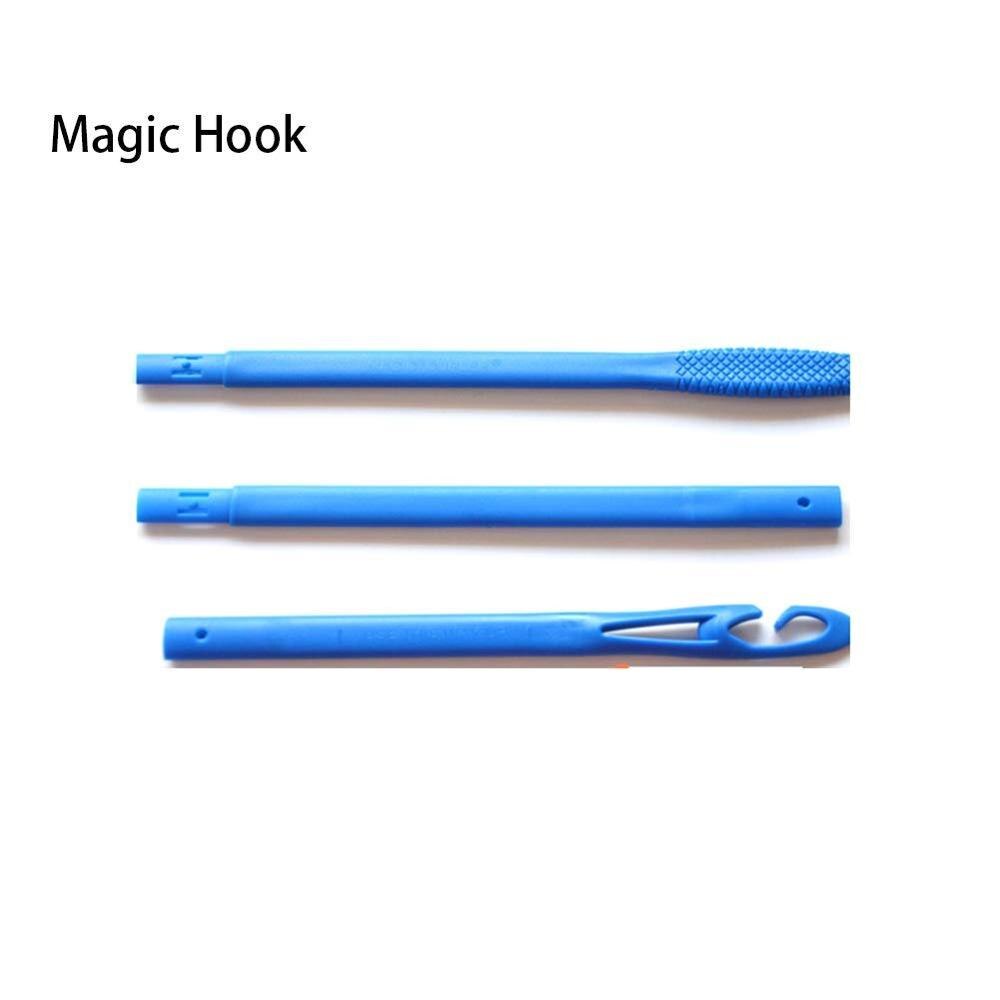 Bigoudis magiques en plastique, 7 tailles différentes, 18 pièces/ensemble, diamètre 2.5CM, nouveauté, bricolage, outils de coiffure