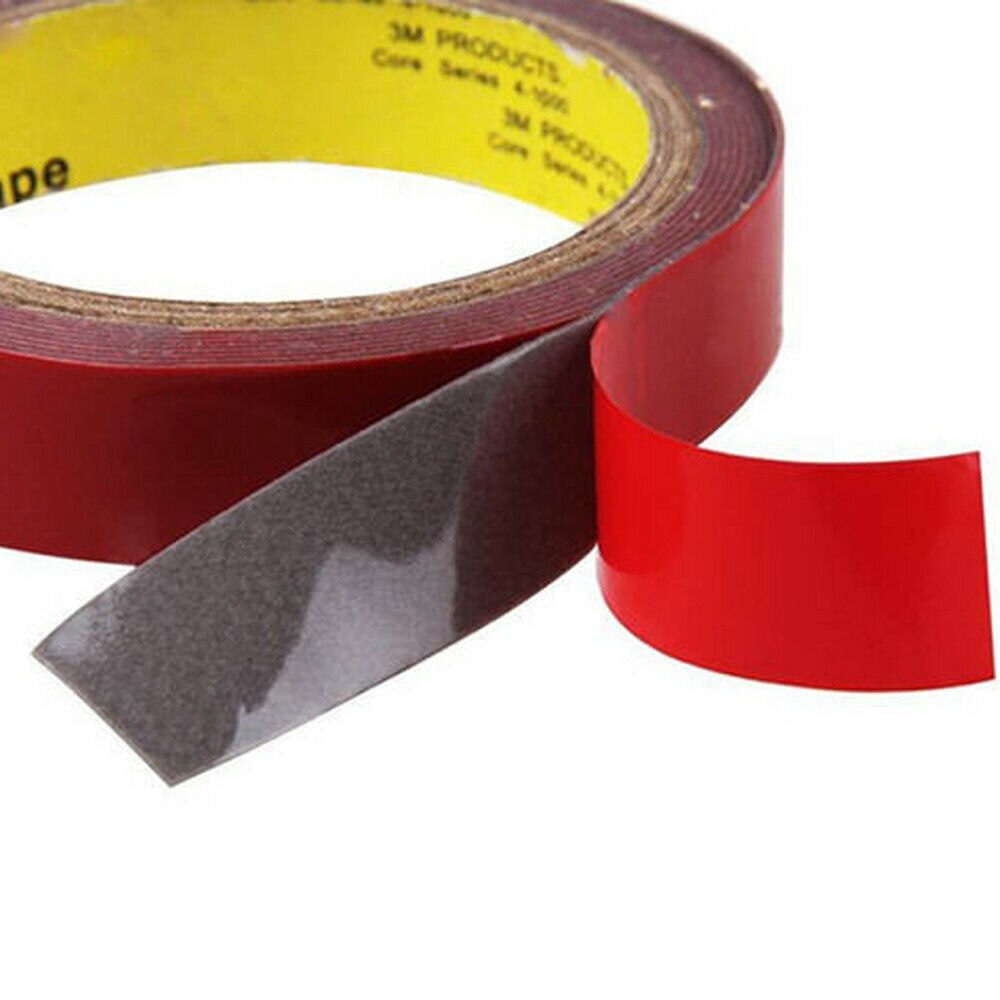 3M Automotive Acrylic Plus Double Sided Adhensive Attachment Tape Auto Car Truck Van (3 Meters Length/Roll)