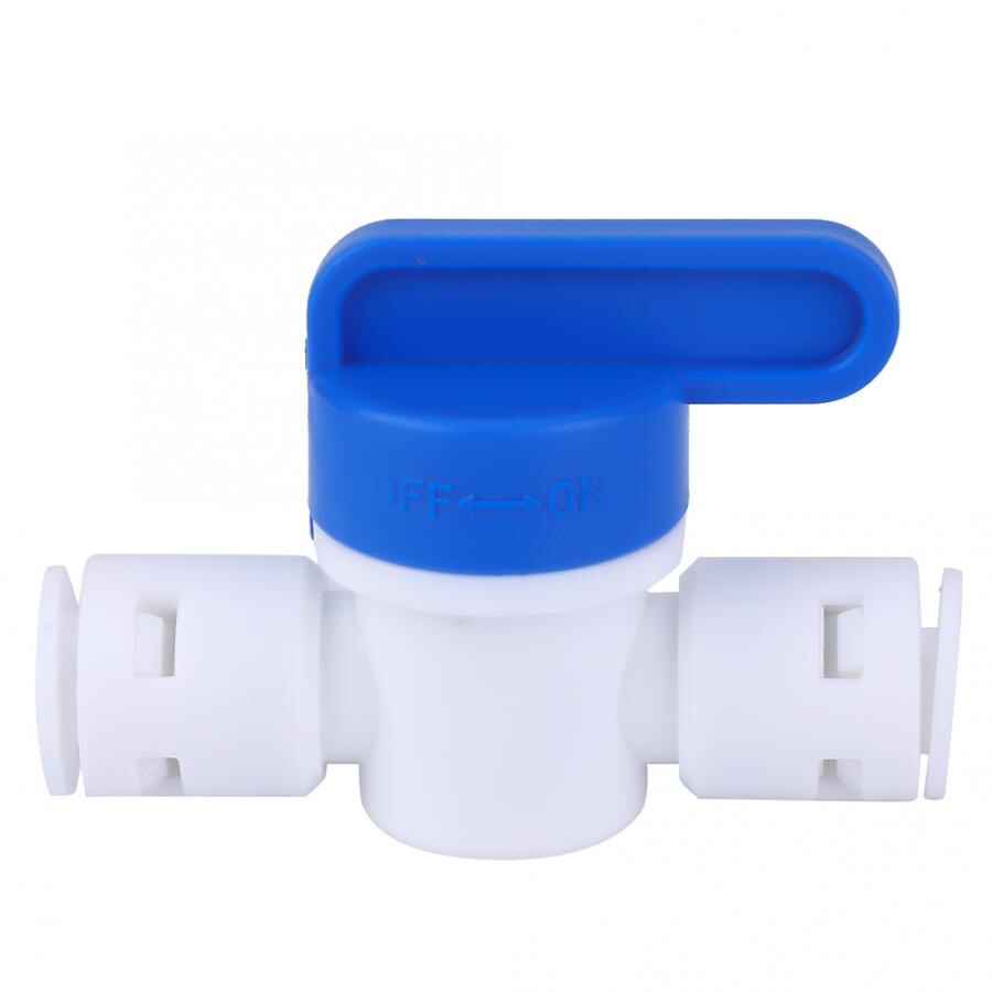 3Pcs G1/4 Pipe Fitting Ball Valve PE Pipe Water Hose Connector Switch For Drainage System