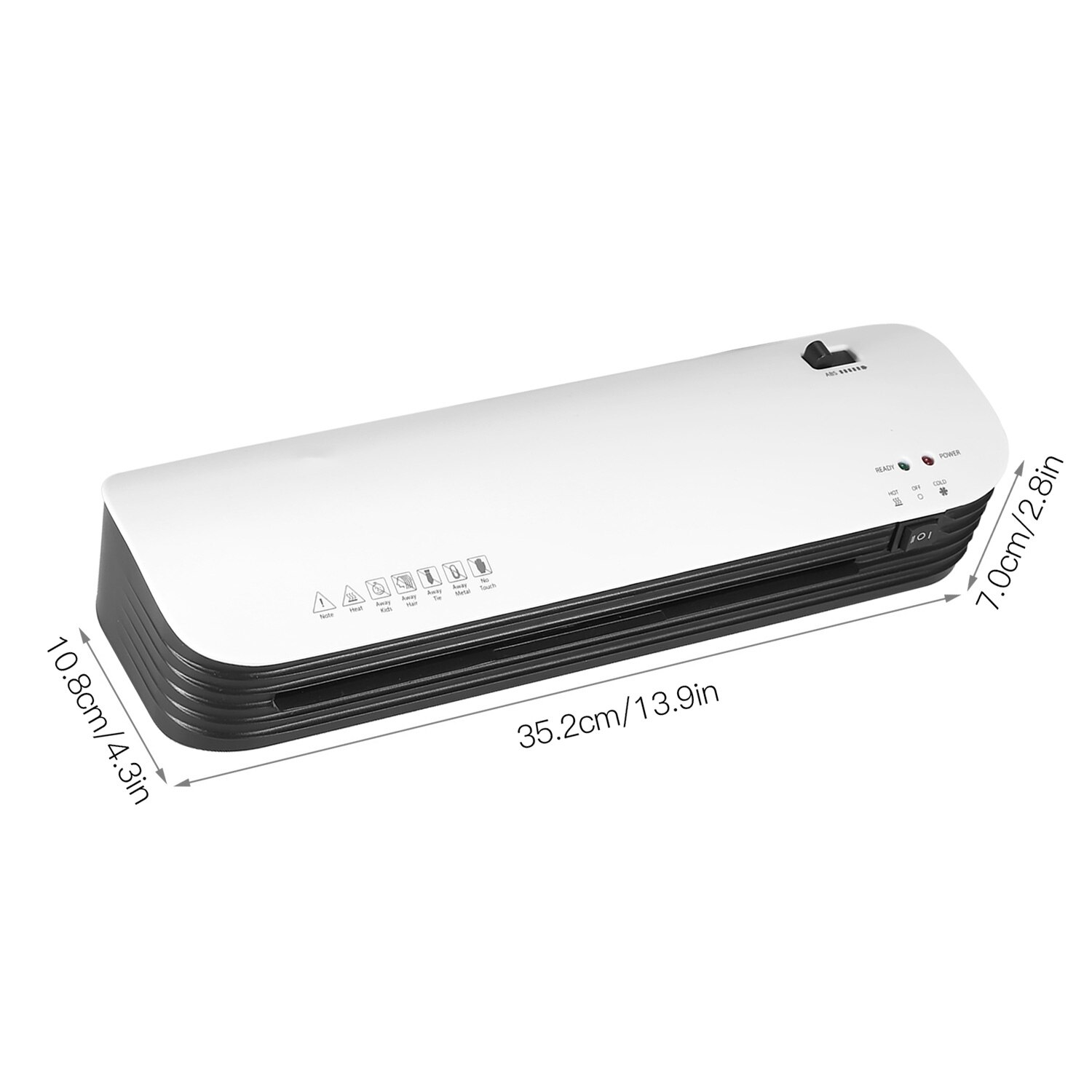 SL299 and Cold Laminator Machine Paper Cutter Corner Rounder for A4 Document Photo Plastic Film Roll Laminator