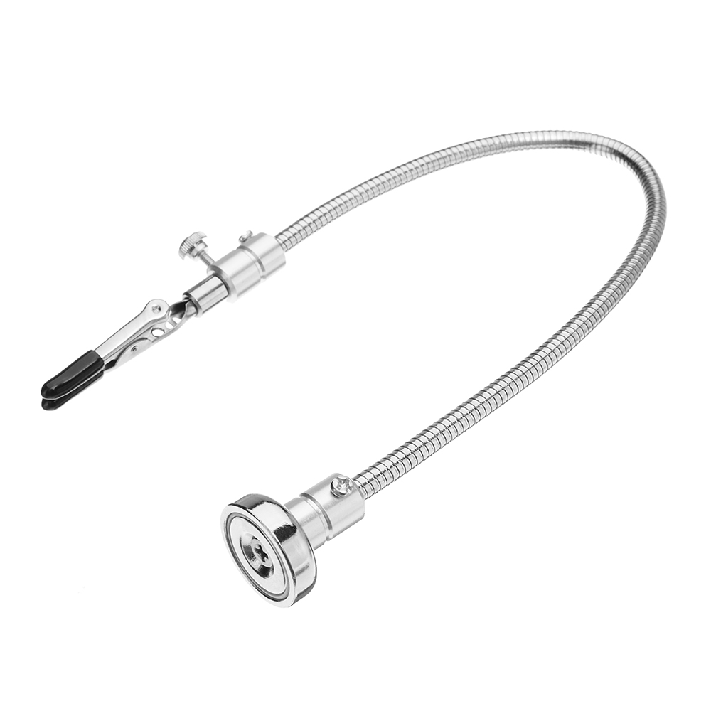 Abrazadera de soldadura Universal de 300mm, abrazadera de brazo Flexible, Base magnética, accesorio de PCB, herramientas de bricolaje, Clip manos libres