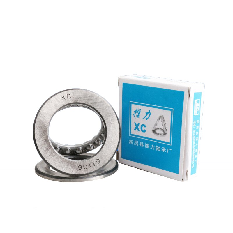 Pratical Miniature Thrust Bearings Metal Sealed Shielded 3 Parts Roll Axial Ball Thrust Bearing 51102 15 x 28 x 9mm