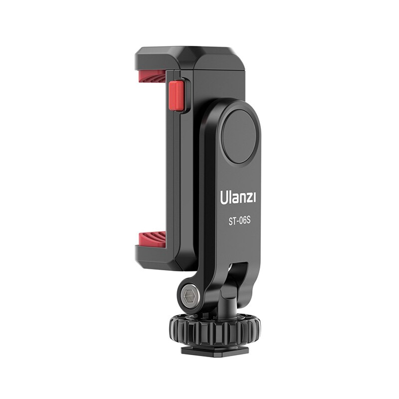 Ulanzi ST-06S 360 ° Draaibaar Telefoon Mount Houder Statief Met Koud Schoen Voor Mic Licht Telefoon Clip Voor Iphone 12 pro Max Smartphone: Default Title