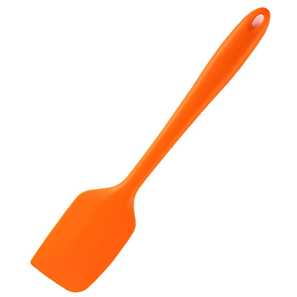 Matlaging ikke pinne smør matlaging silikon spatel sett cookie kringle skrape kake bakespatel silikon spatel: Oransje