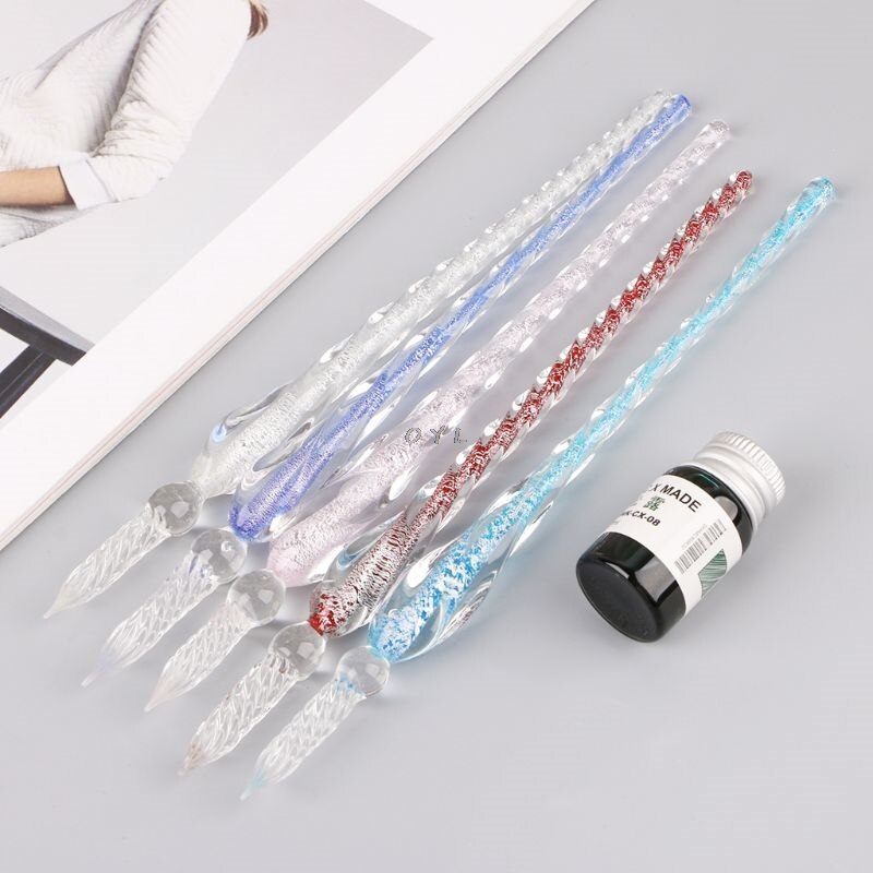 Resin Acrylic Multifunctional Dual-Purpose Pen Glass Dip Pen - View #8