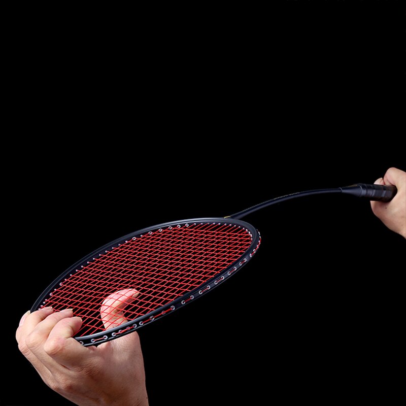 Graphit Einzigen Badminton Schläger Berufs Kohlenstoff Badminton Schläger mit Trage Tasche