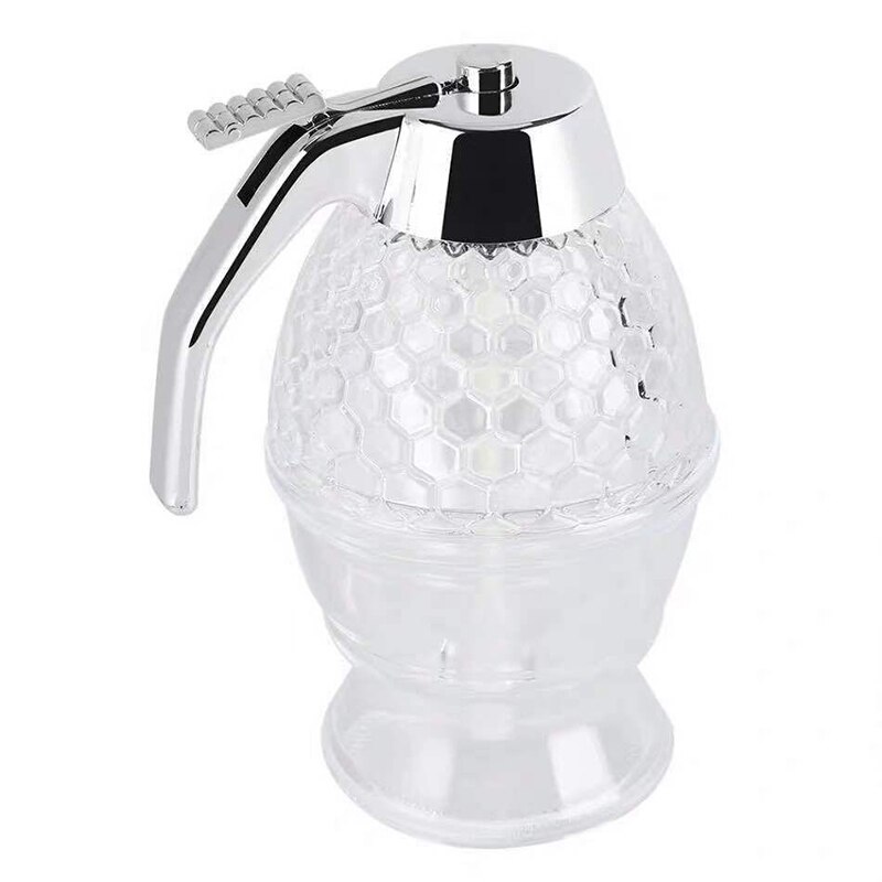 Honey Dispenser Syrup Pot Press Sugar Container Jar Storage Pot Juice Syrup Cup Bee Squeeze Bottle Breakfast Kitchen Tool